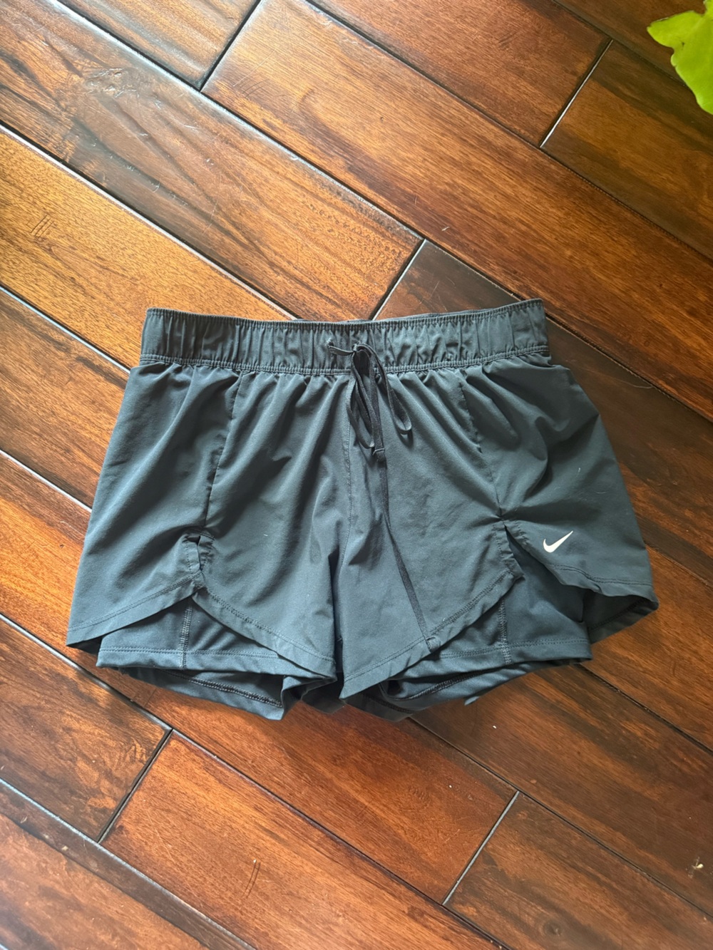 Nike Black Women's Training Shorts with Swoosh